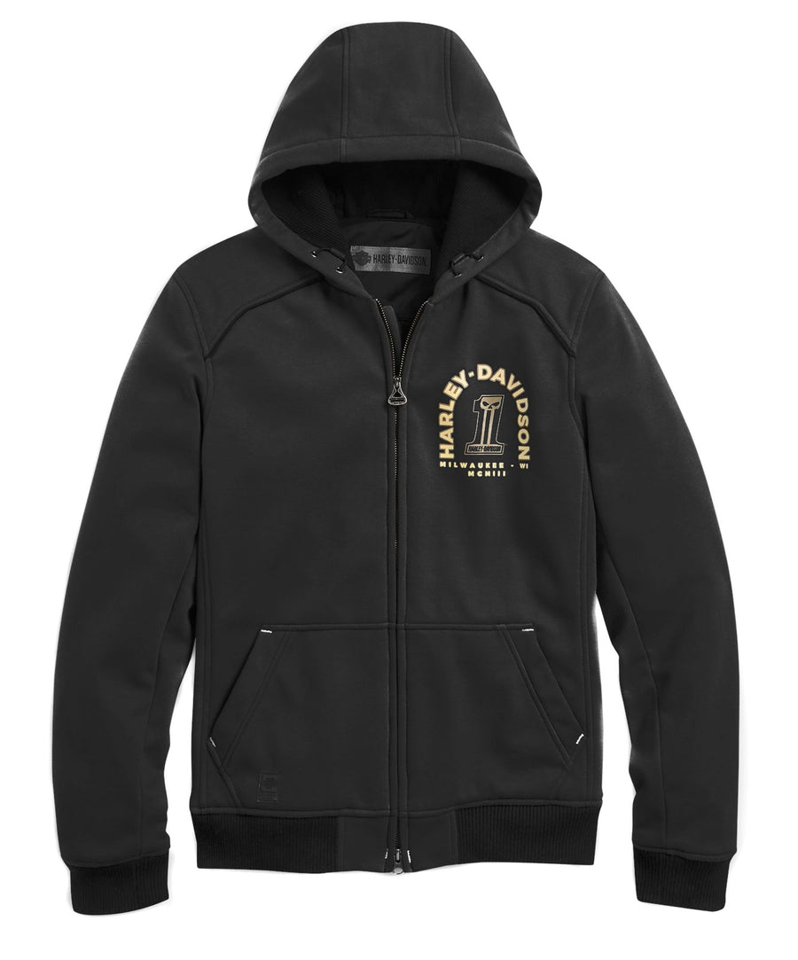 BLOUSON MOTO ARTERIAL SLIM FIT NOIR