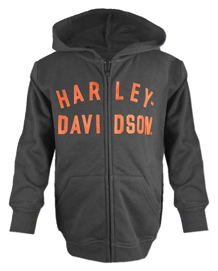 Harley-Davidson French Terry Zip-Up Hooded Sweatshirt