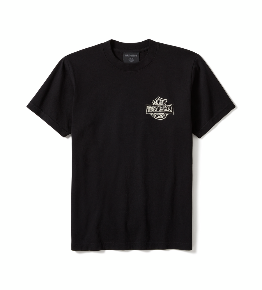 T-SHIRT FASTWILLIE SHORT BLACK