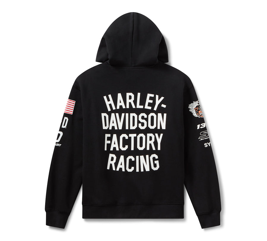 Sweat à capuche Factory Racing Noir