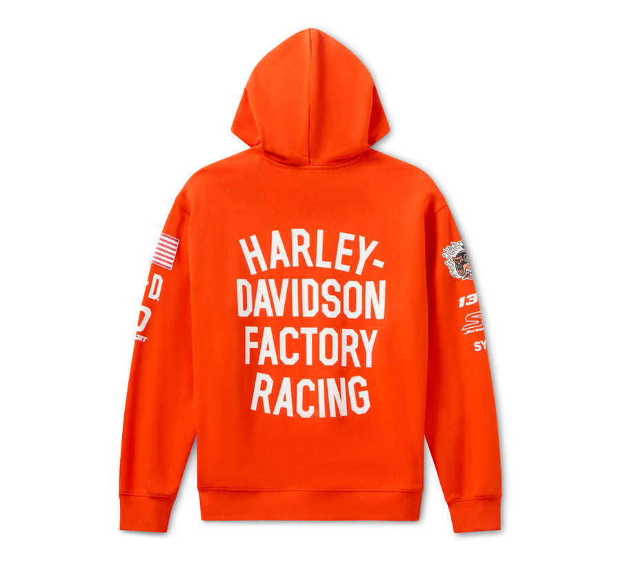 Sweat à capuche Factory Racing Orange