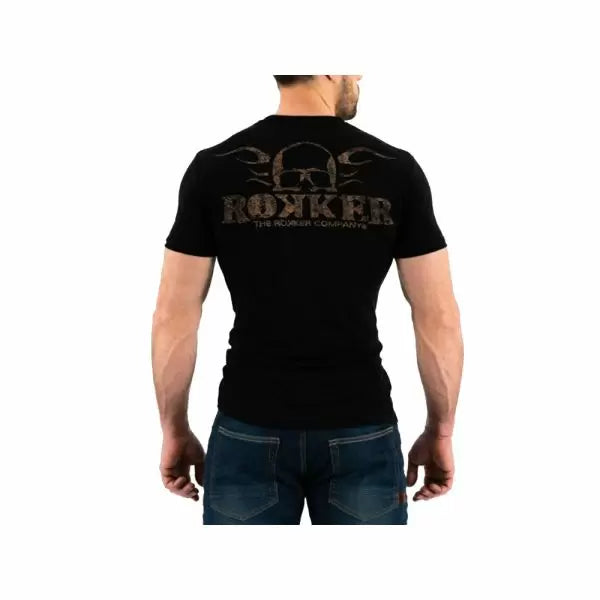 ROKKER T-SHIRT PERFORMANCE TRC BLACK
